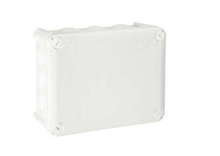 Kopplingsdosa UTP T160 a-collection IP66, 7xM25+5xM32, 190x150x77mm, white, with terminal block