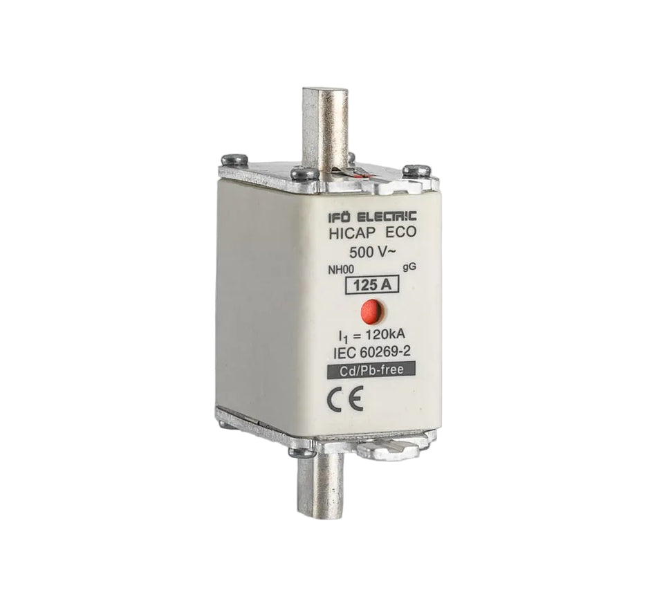 Hicap Eco gG 00 125A 500V~ Knife Fuse