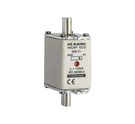 Hicap Eco gG 00 160A 500V~ Knife Fuse