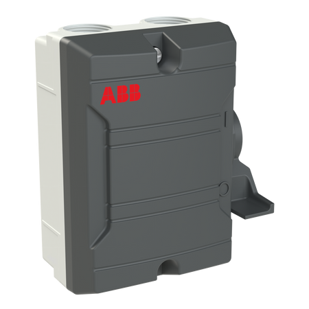 ABB BAS16TP Safety Switch, 3-pole, 16A/7.5kW, IP65, without auxiliary contact