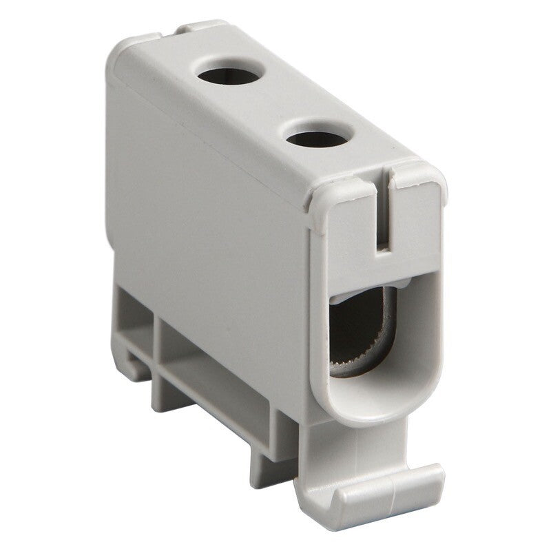 Ensto Clampo Pro KE61 Universal Terminal Block, Grey, 1-pole, Al 6-50mm² / Cu 2.5-50mm²