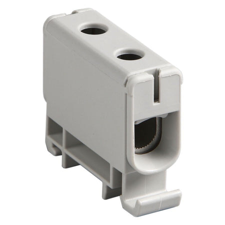 Ensto Clampo Pro KE61 Universal Terminal Block, Grey, 1-pole, Al 6-50mm² / Cu 2.5-50mm²