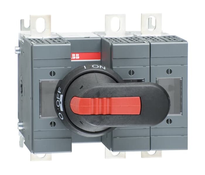 ABB OS125GD12P Fuse Switch Disconnector, 3-Pole, 125A (NH000), DIN mount