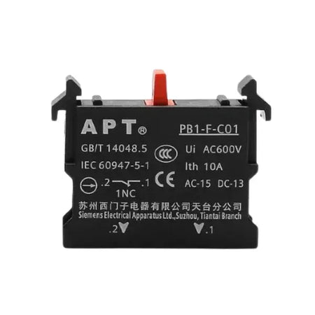 SIEMENS APT PB1-F-C01 Kontaktblock NC