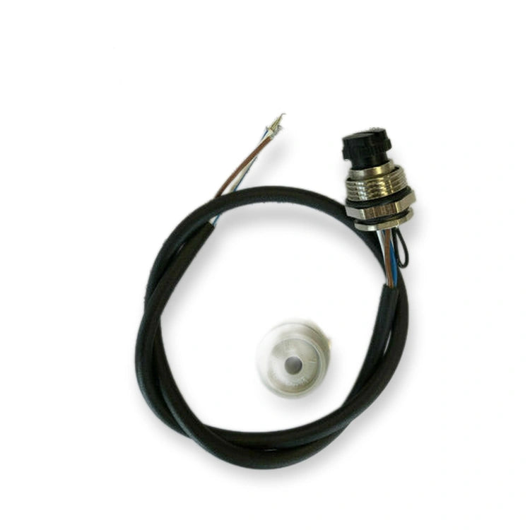 SMA PBL-SMC-10-NR Power Balancer plug-in kit for Sunny Mini Central: cable set with round panel connector, counter nut and seal, on white background.