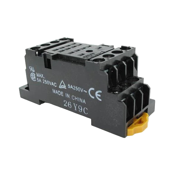 Omron Relay Socket 4-Pole DIN Rail Mount PYF14A-E