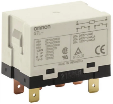 Omron Relay DPST 20A 240V AC G7L-2A-P_200/240AC