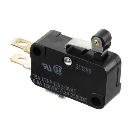Omron Micro Switch SPDT 15A 250VAC Lever Roller V-155-1A6