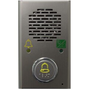 Esse-ti 2W Stainless Steel Speaker Unit with LEDs (No Button) 5HV-325