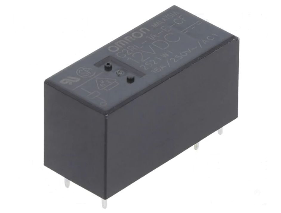 Relè Omron SPST 12V DC 12A passante G2RL-1A-E-CF DC12