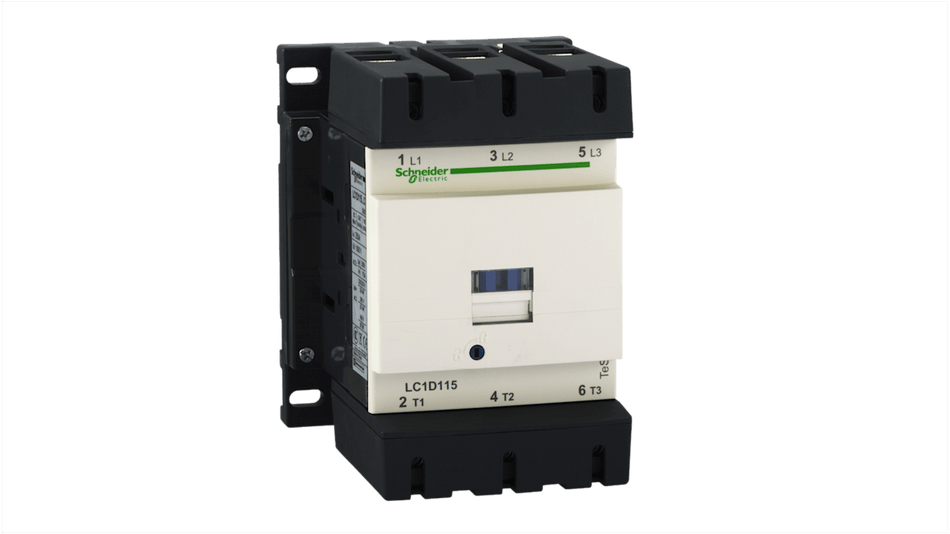 Schneider Contactor 115A 3-Pole TeSys D LC1D1156B7