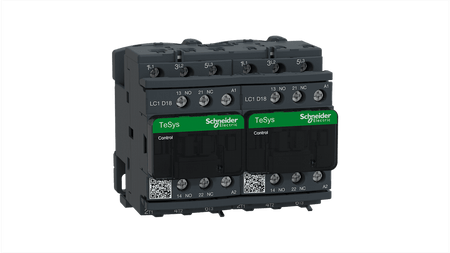 Schneider Contactor 18A 3-Pole TeSys D Reversing LC2D18M7