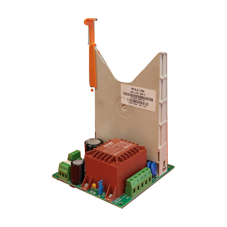 Beringer/Bucher NTA-2 230 V power supply - front perspective view
