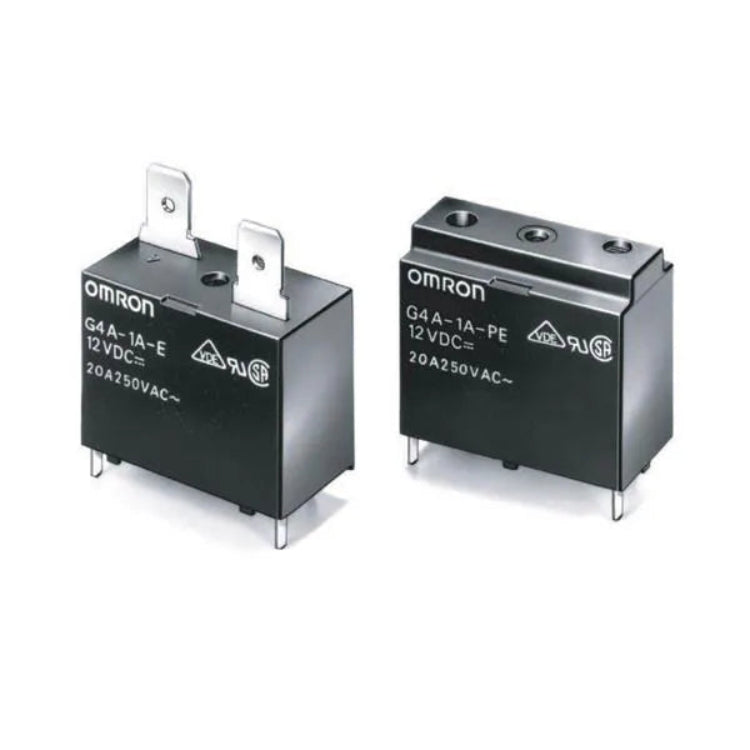 Omron Relä 12V DC 20A SPST Instickskontakt G4A-1A-E DC12
