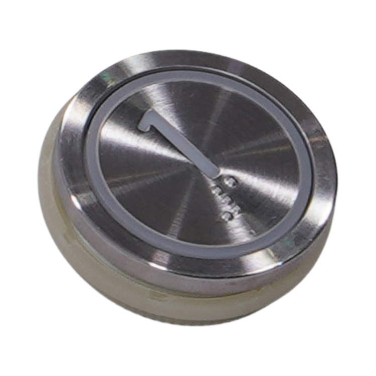 Kone Button 7 Valkoinen Huuhtelupainike COP-paneeli KM51293138G016H007