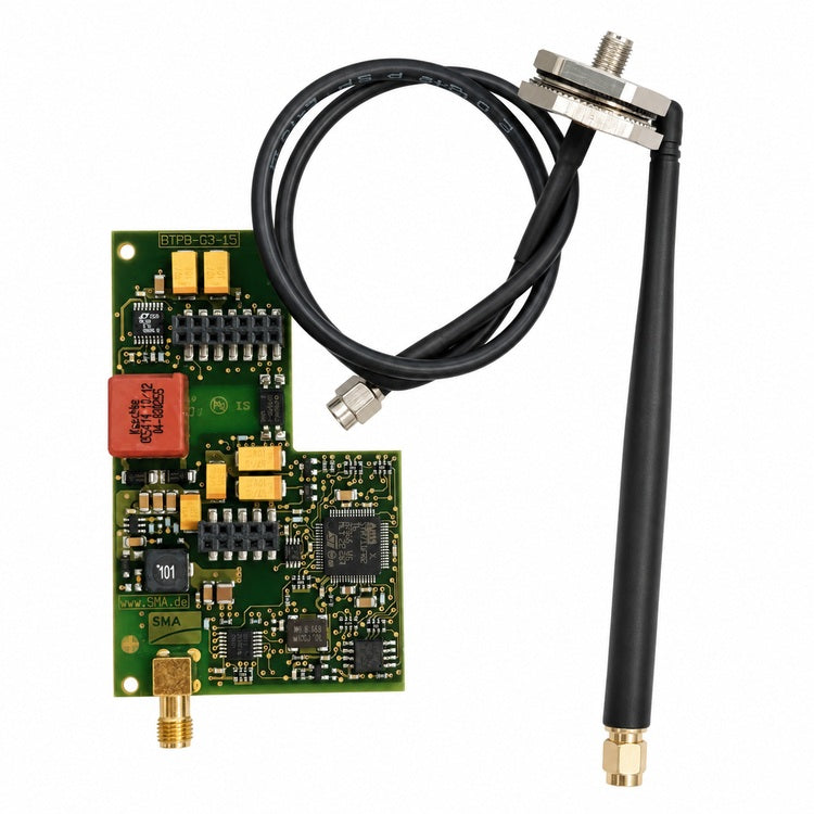 SMA Bluetooth Piggy-Back Plus BTPB-EXTANT-NR/US BTPB-G3 kit on white background