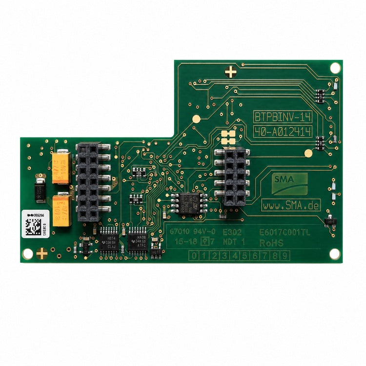 SMA Bluetooth Piggy-Back BTPBINV-NR BTPBINV.BG1 back side on white background