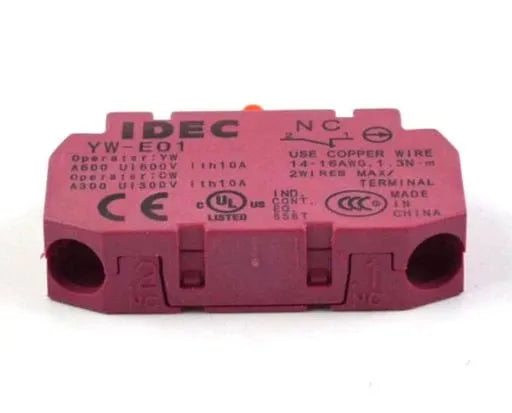 IDEC YW-E01 kontaktblock-NC